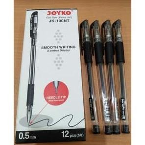 

Tersedia [ Pack ] Pulpen Ballpoint Gel 0,5 - Joyko Jk-100Nt Murah!