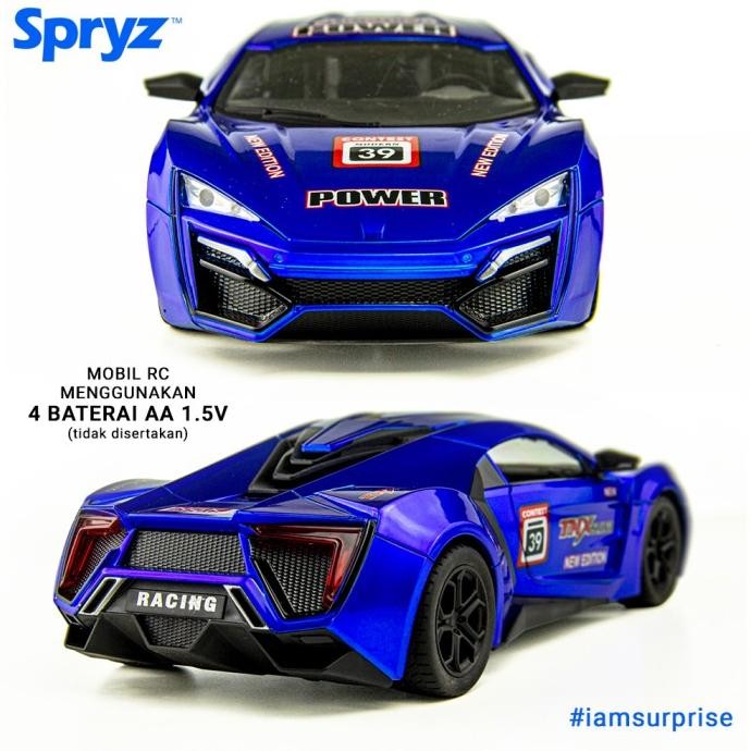 Spryz Rush Mainan Mobil RC Frekuensi 2.4 Ghz Skala 1:16 HT