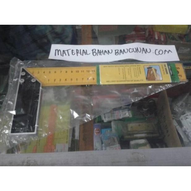 

siap kirim penggaris besi siku 30 cm sellery presisi buatan amerika