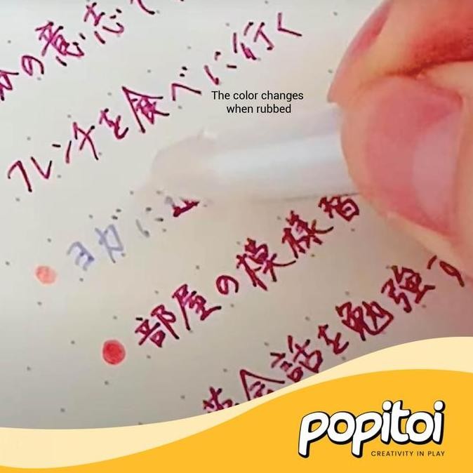 

Tersedia Pilot Ilmily Color Two Color Ballpoint Pen Frixion 0.4 Mm Color Changing Tinta Gel Pulpen