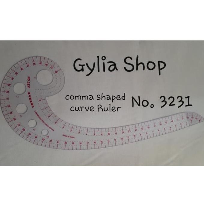 

siap kirim penggaris pola / baju / penggaris jahit lengkung no. 3231