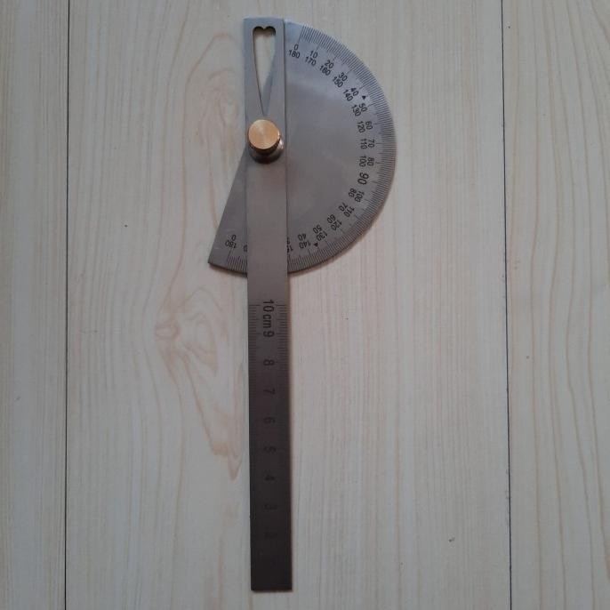 

siap kirim busur protector derajat combi penggaris stainless alat ukur sudut