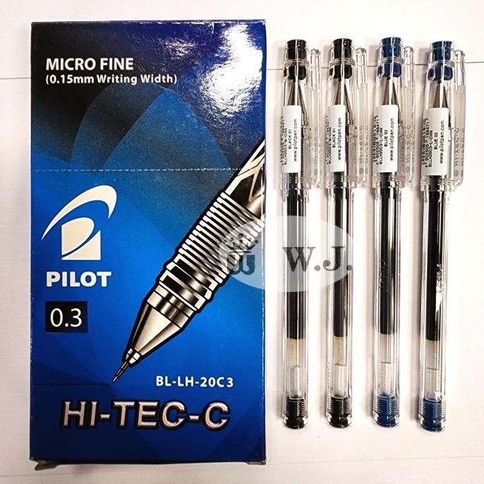 

Tersedia Bolpoin / Pulpen Pilot Hi-Tech 0.3 Ori.