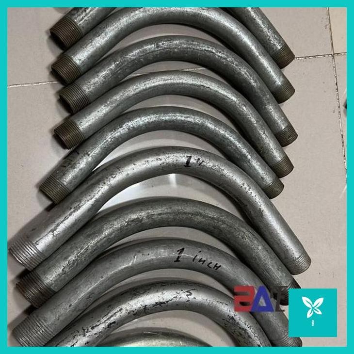 ELBOW PIPA CONDUIT GALVANIS BESI 1 INCH
