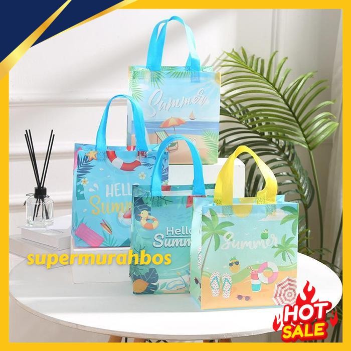 

PAOPAO GOODIE BAG THE KUDA DINO MUSIM SUMMER FLOWER TAS KADO KANTONG BELANJA CUTE BEST SELLER !!
