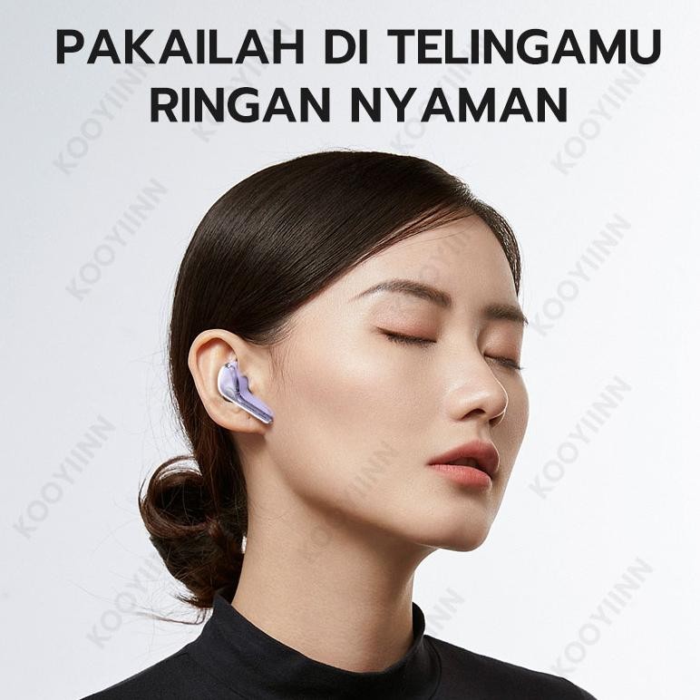 GS CODKOOYIINN TWS Wireless Bluetooth Earphone Cute Earphone Skypinguin Crystals LED Digital Display