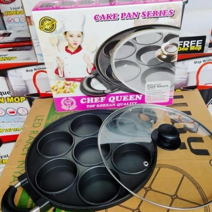 CETAKAN KUE LOYANG TEFLON PUKIS LUMPUR PANCONG MARTABAK MINI 78LUBANG