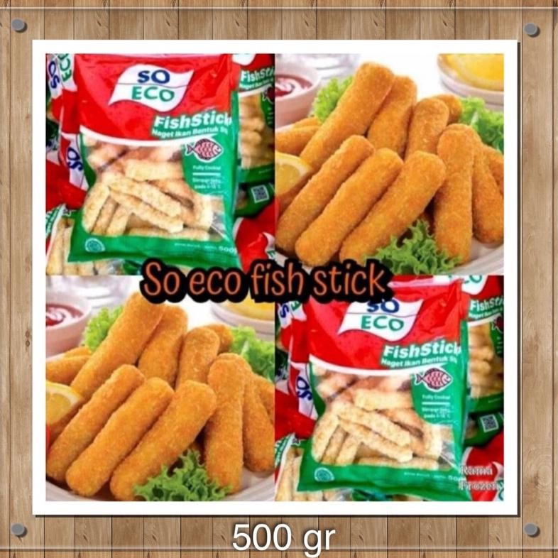 

Berkualitas So Eco Fish Stick 500 Gr Prermium