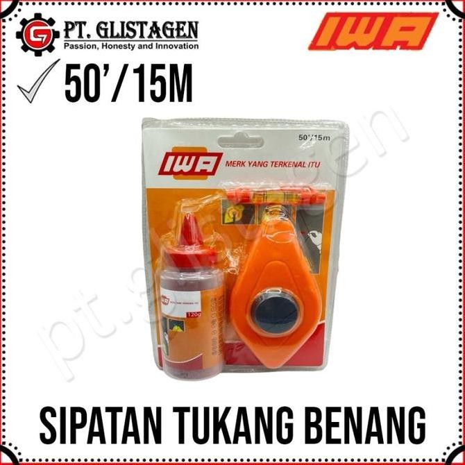 

siap kirim iwa sipatan tukang lot benang tarikan penggaris benang marking tools dengan tinta