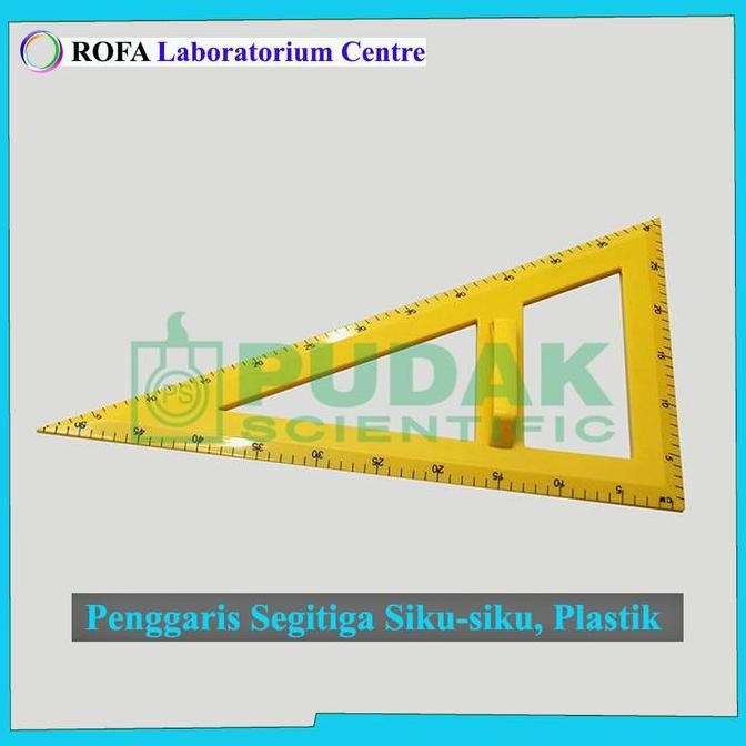 

siap kirim penggaris segitiga siku-siku besar / mistar segita tiga besar guru