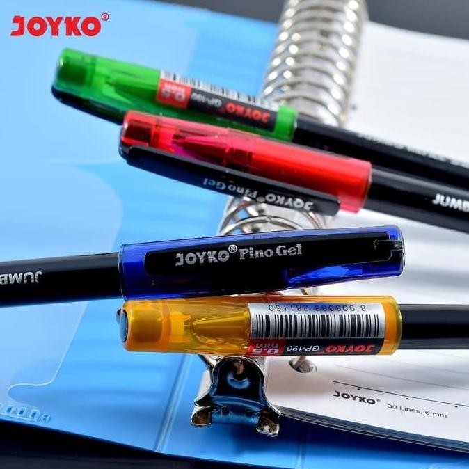 

Tersedia Gel Pen / Pulpen / Pena Joyko Gp-190 / Pino Gel / 0.5 Mm /1 Box 12 Pcs