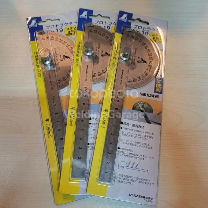 

siap kirim penggaris busur derajat shinwa no 19