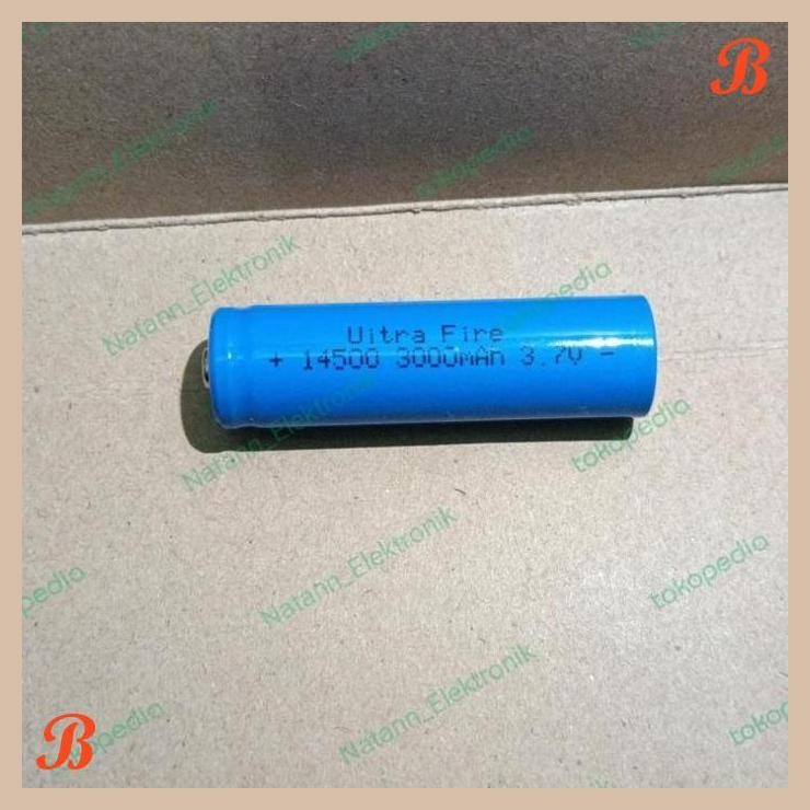 [MRD] 4735 BATERAI BATTERY BATRAI BATRE 14500 3000MAH 3000 MAH 3.7V 3,7V