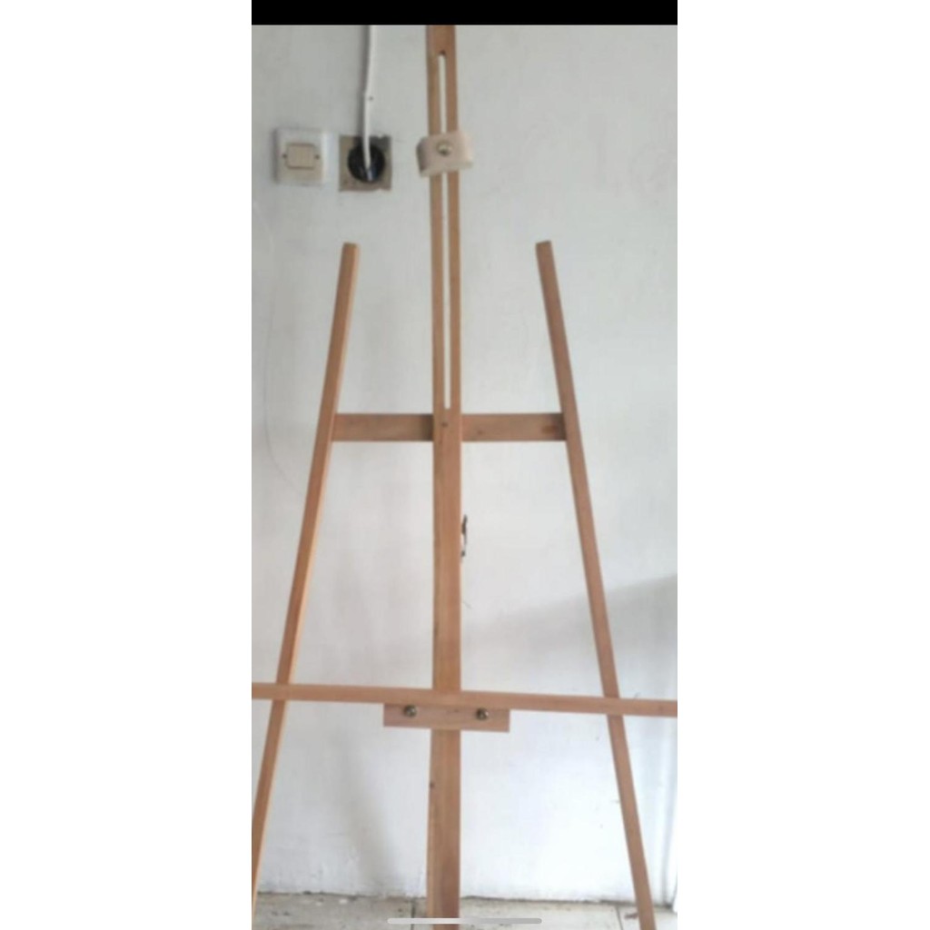 

BEBAS ONGKIR - Stand lukis kayu tripod lukis gambar