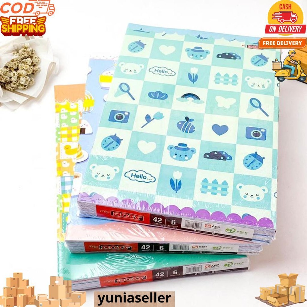 

1 Pak Buku Tulis Big Boss 42 Lembar D Sale