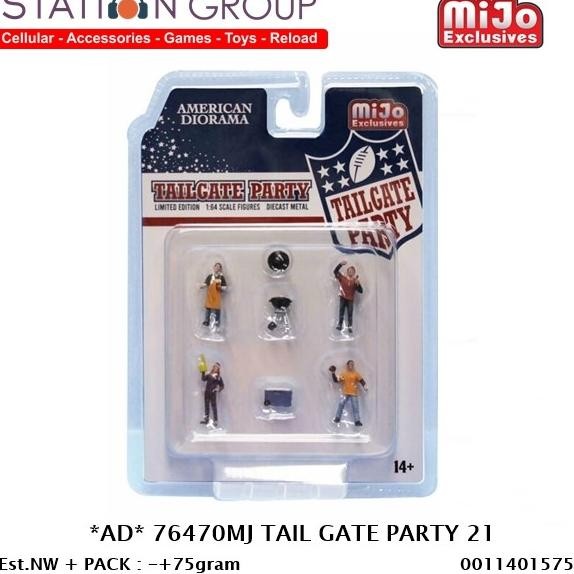 AMERICAN DIORAMA 76470MJ TAIL GATE PARTY- DIECAST