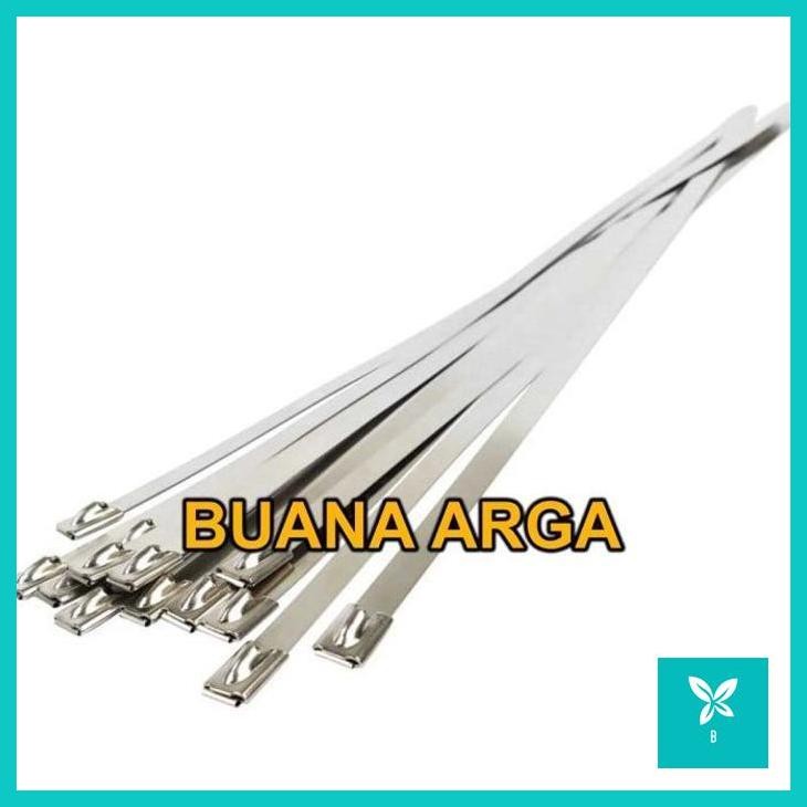 

KABEL TIES STAINLESS STEEL 680MM CABLE SS 316 BALL LOCK 4.6MM