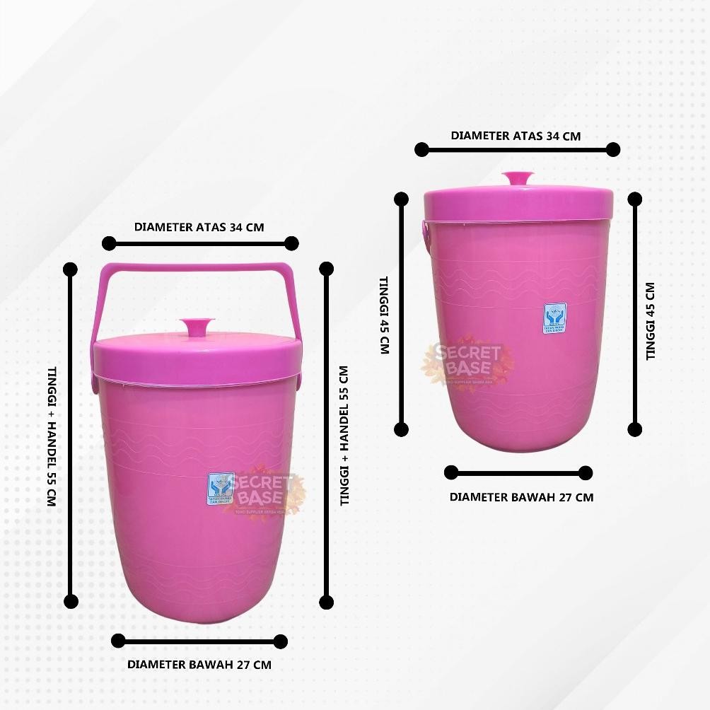 Termos Nasi - Termos Es / Rice Bucket / Ice Bucket 6L 8L 17L 30 Liter / Tempat Nasi (2) Stock
