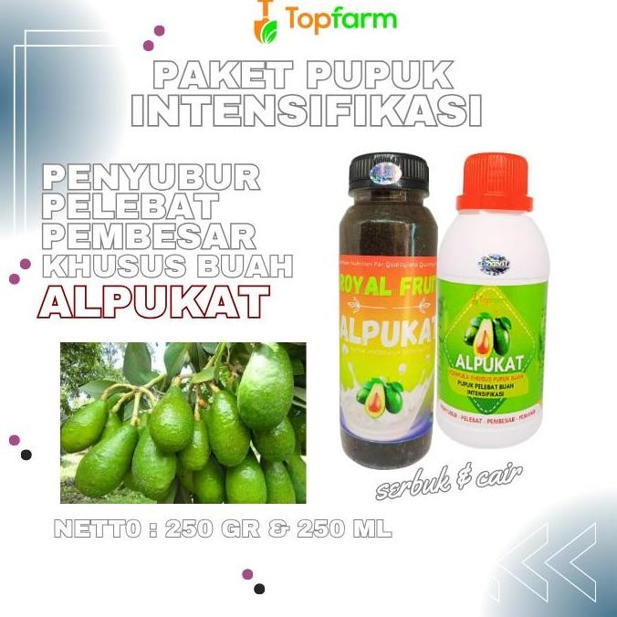 Pupuk Alpukat / Pupuk Pohon Alpukat Berbuah Lebat / Pupuk Serbuk Tanaman Alpukat / Pupuk Cair Penyub