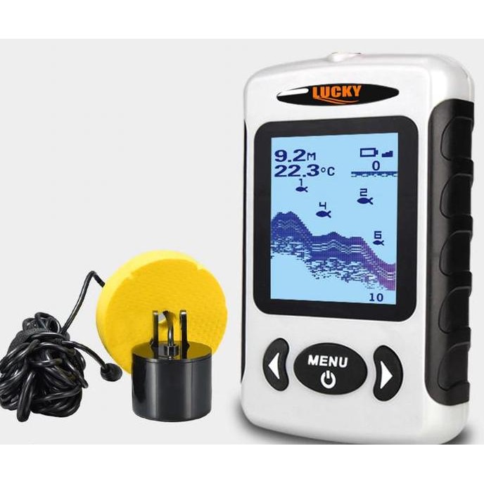 Ff718 Bisa Deteksi Ikan Besar Kecil Fish Finder Alat Sonar Fishfinder Co