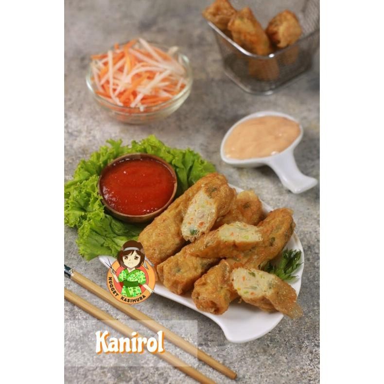

Promo Bento Kasimura Rajungan Gulung - K A N I R O L Isi 7 Promo