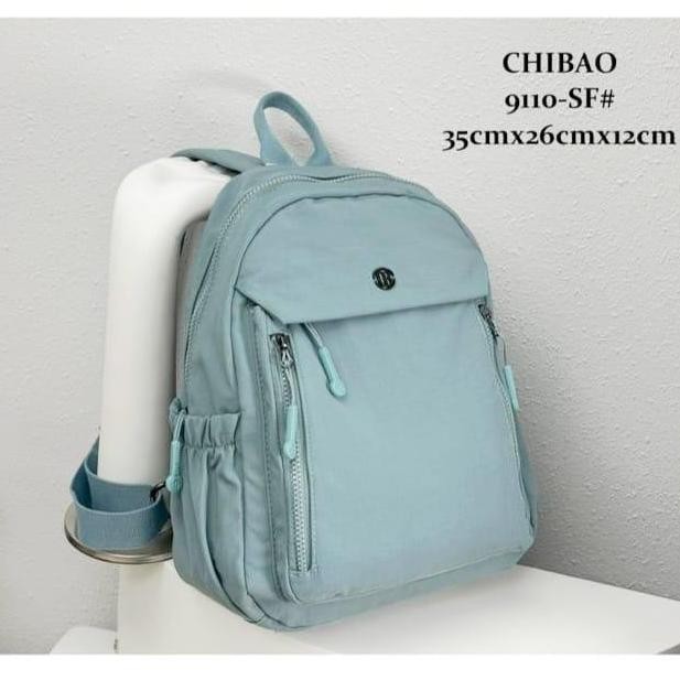 Chibao Ransel Wanita Laptop Tas Punggung Cewek Backpack Jumbo Besar Import Anti Air Waterproof Sekol