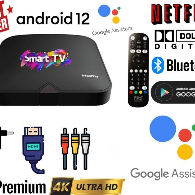 ANDROID TV BOX HG680FJ ANDRIOD 10 NETFILX 4K ( FREE IPTV PREIMUM )