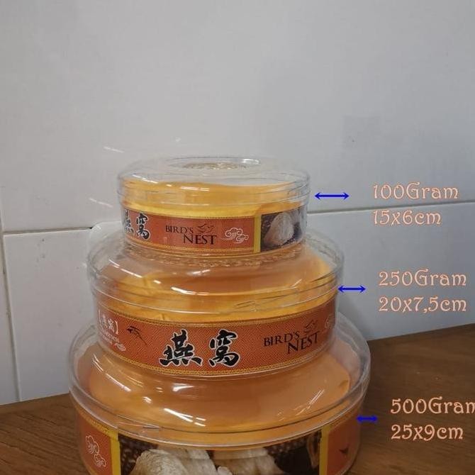 

kotak Walet Sarang Burung/Toples - 250gram
