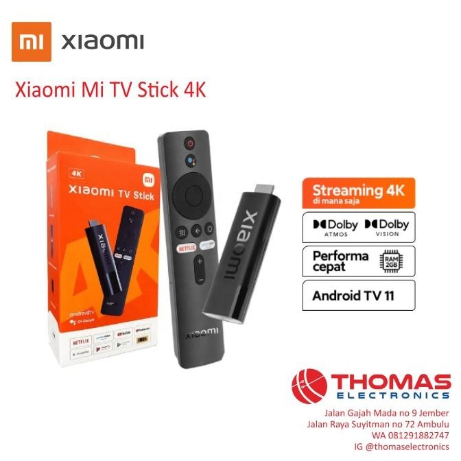 Xiaomi Mi TV Stick 4K Android TV Box Set Top Box Full HD Original