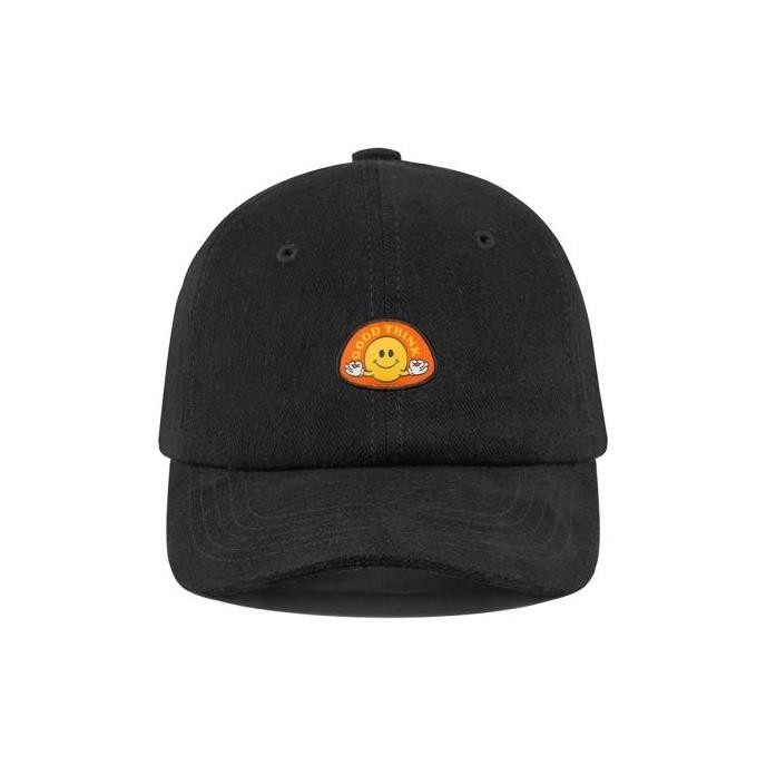 Topi Pria Skymo Apparel Polocaps Think Black