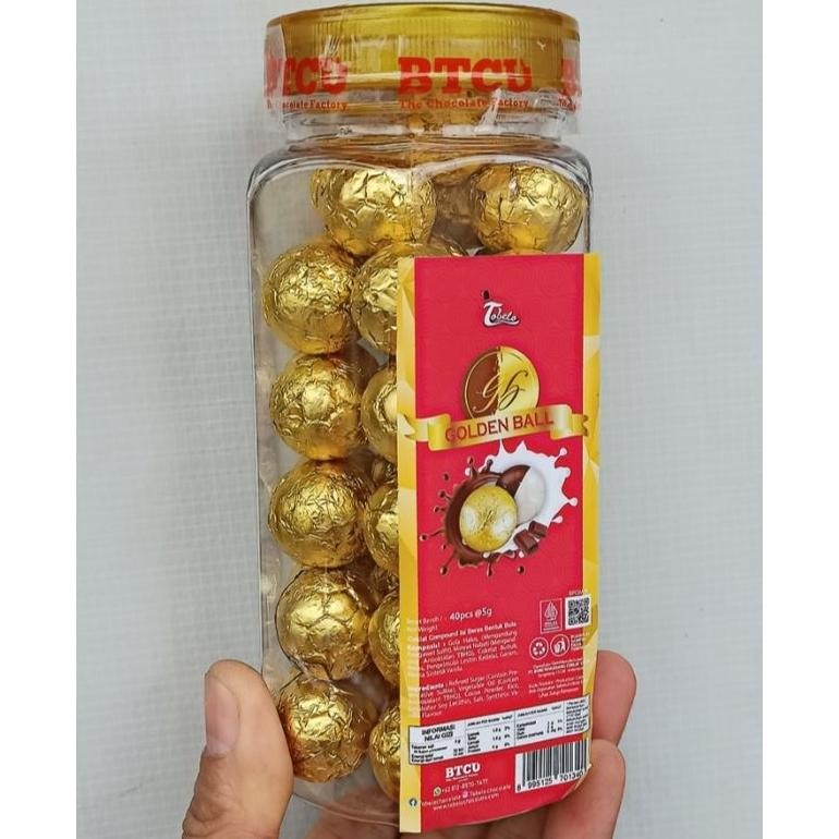

Uj-53 Gd-5 Coklat Tobelo Golden Balls Isi 40Pc Viral