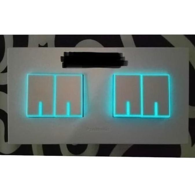 Terjangkau Saklar 4 Tombol 4 Gang Lampu Fluorescence Panasonic