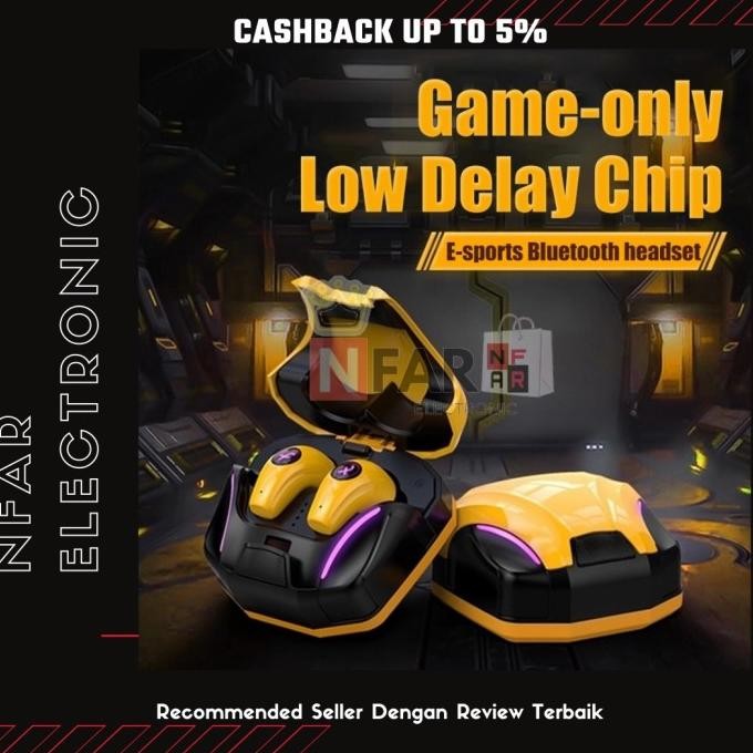 Original Headset Bluetooth TWS Gaming Transformers Earphone TWS Bluetooth 5.0