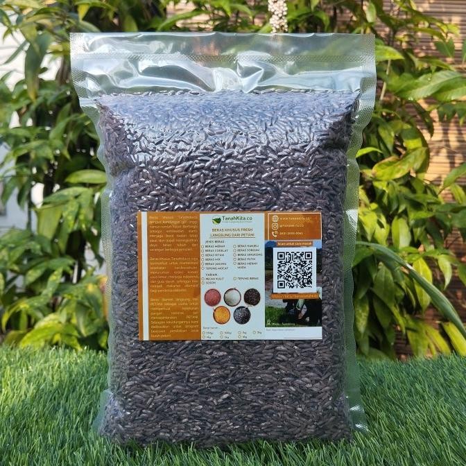 

Baru Beras Hitam Sosoh Enak, Empuk & Pulen, FRESH langsung dari Petani -1kg