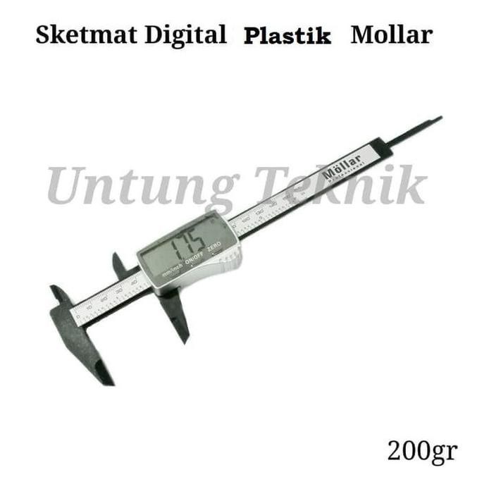 LOMAX DIGITAL CALIPER 6" - JANGKA SORONG ALAT UKUR SKETMAT DIGITAL