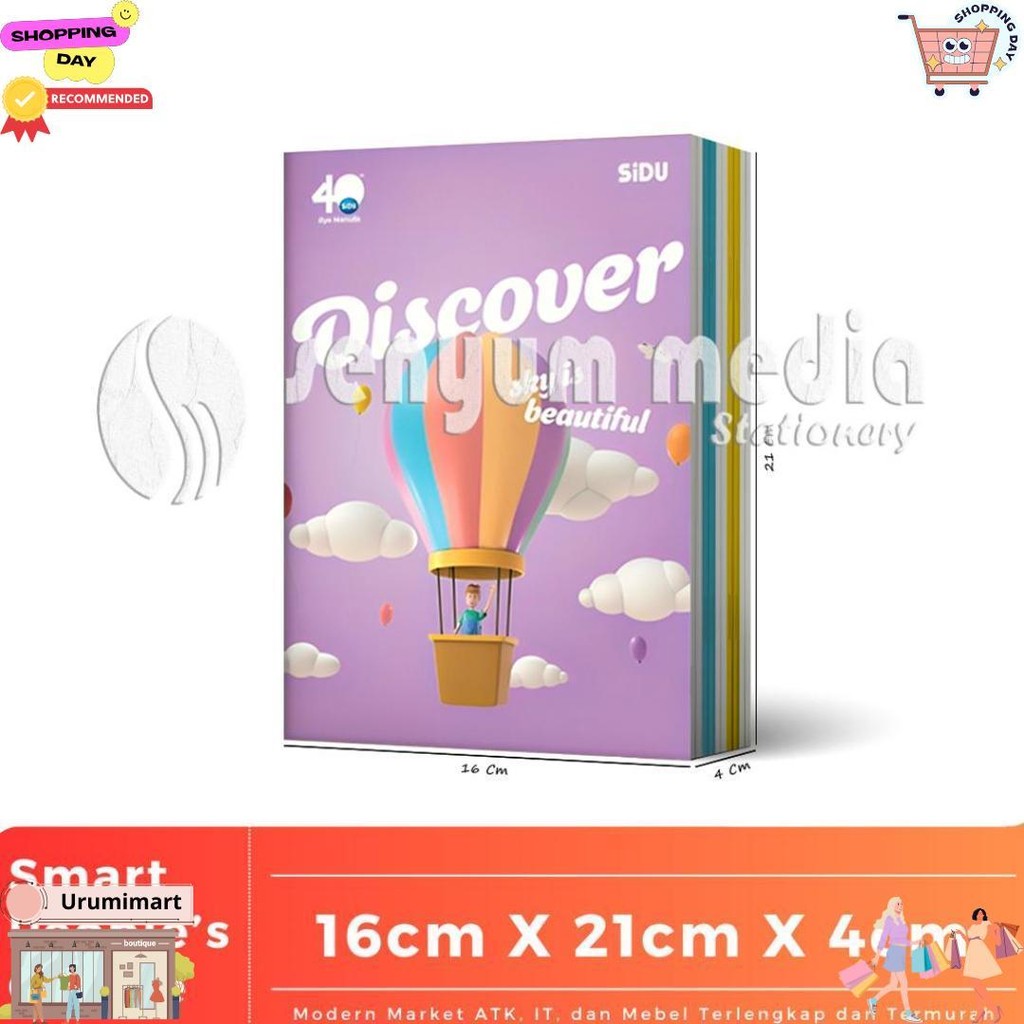 

Buku Tulis Sinar Dunia Sidu 38 Lembar Random Character (1 Pack Isi 10 Buku) (S:Pak) D Cod