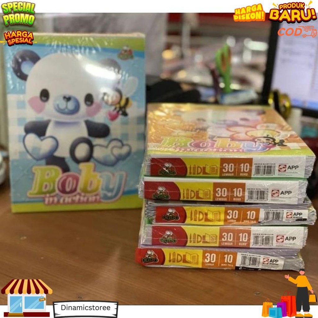 

Buku Tulis - Dodo - 30 Lembar - Isi 10 Buku Tulis D Promo 4.4