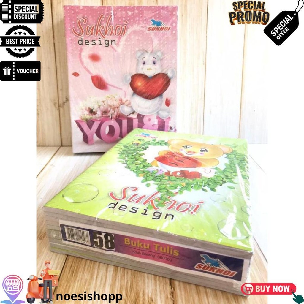 

[Callista]Buku Sukhoi 58 (Isi 10 Pcs) D Terlaris