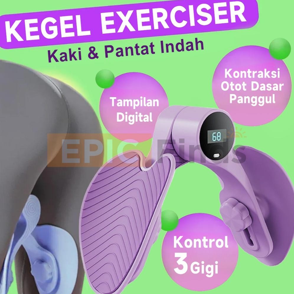 Hip Trainer Kegel Trainer Alat Fitness Mengencangkan Alat Senam Kegel Thigh Master