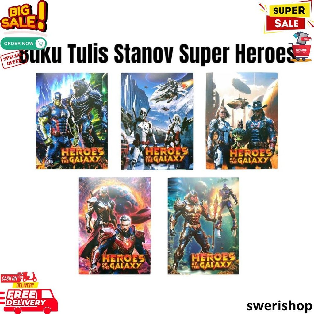 

Buku Tulis Stanov Isi 50 Lembar (10Pc) D Best Seller