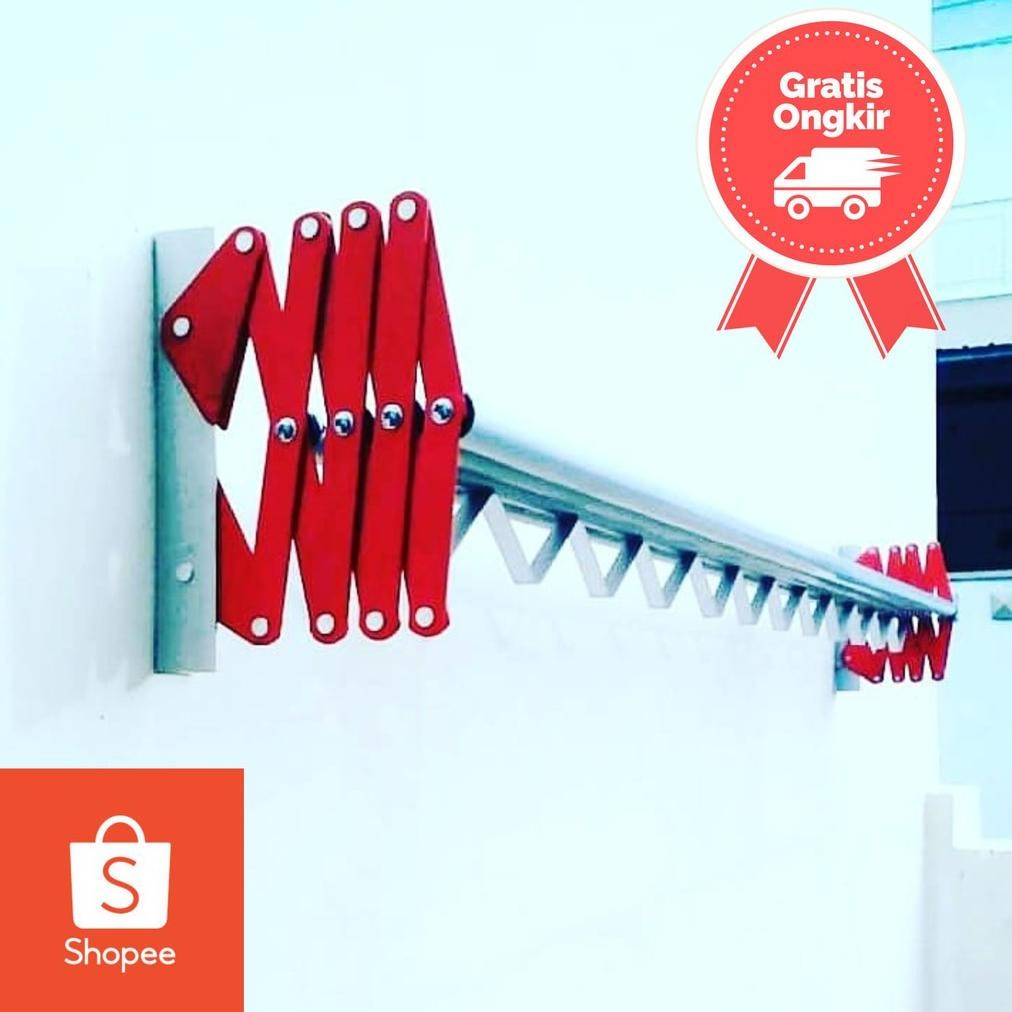 JEMURAN LIPAT DINDING PRAKTIS KUAT SUPER