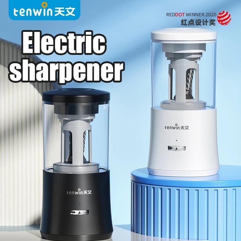 

Tenwin Electric Automatic Pencil Sharpener Heavy Duty Usb Mechanical For Kids School Stationery Office Home Supply