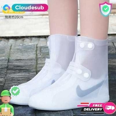 Rain Cover Sepatu Bungkus Jas Hujan Pelindung Kaki Sepatu Anti Basah Stok Terbatas