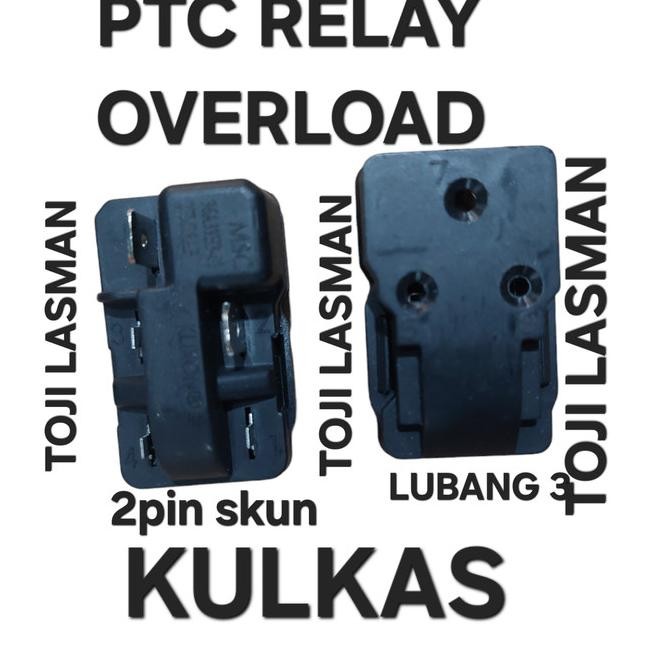 Diskon ptc relay relai kompresor kulkas showcase 100% original ori polytron tojil4 Ayo Beli