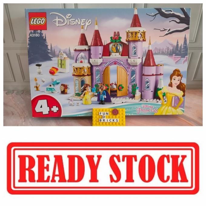LEGO 43180 Disney Princess Belle Castle Winter Celebration