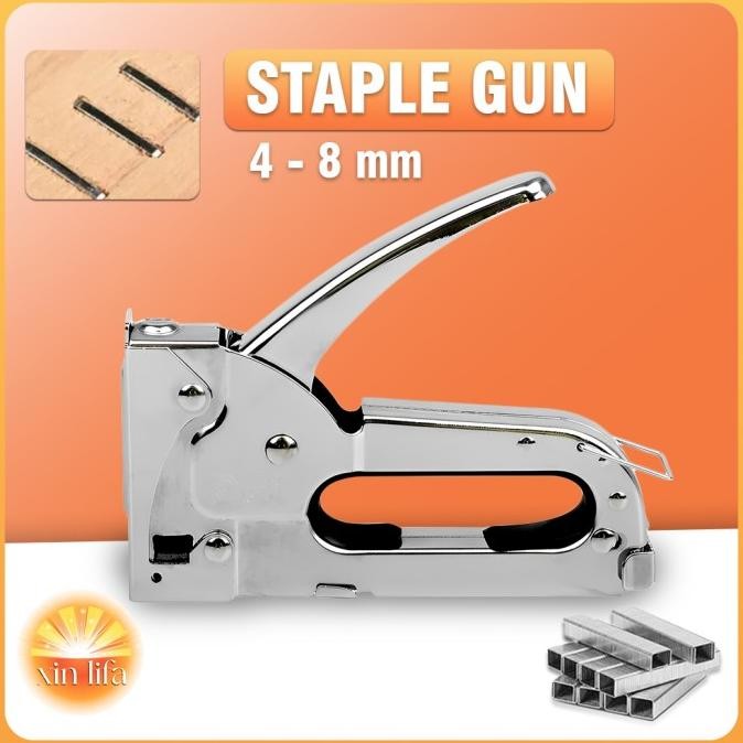 

staples tembak staple gun tacker jok motor steples stepler tembak top