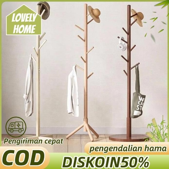 Terlaris Gantungan Baju Berdiri Stand Gantungan Baju Dari Cabang Pohon Stand Hanger Kayu Gantungan B