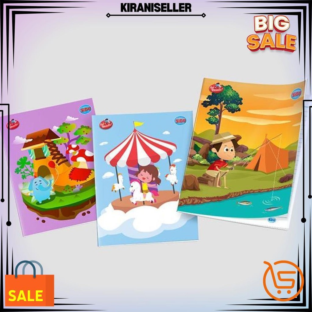 

(10 Pcs) Buku Tulis Sidu 38 Lembar D Promo 4.4