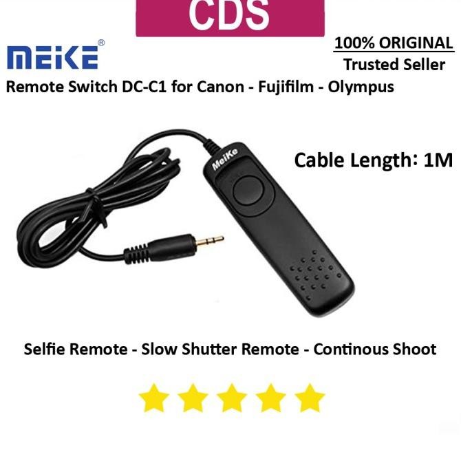 CDS Remoto Shutter Kamera MC-DC-1 for Canon Fujifilm Olympus - Remote Kamera Canon 1200D EOS RP Fuji