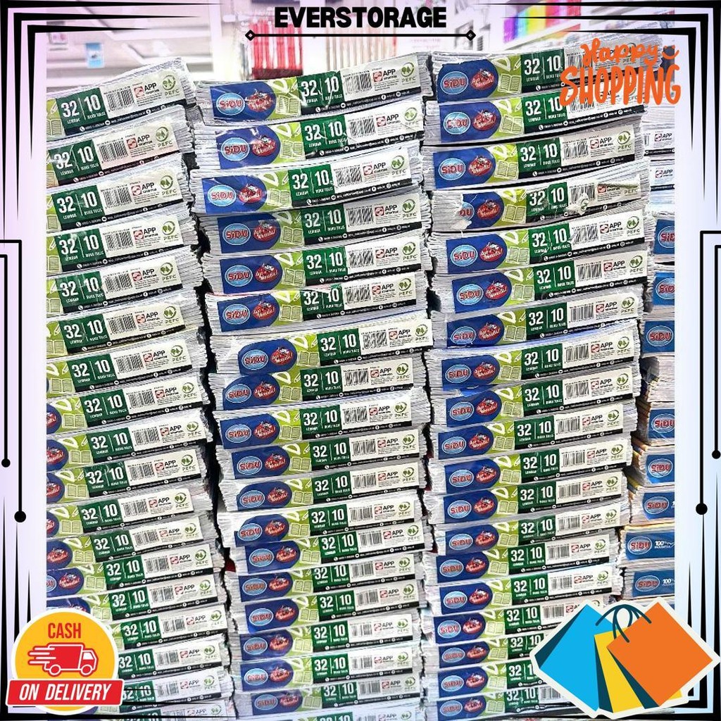 

(Pak) Buku Tulis Sidu Isi 32 Lembar D Termurah
